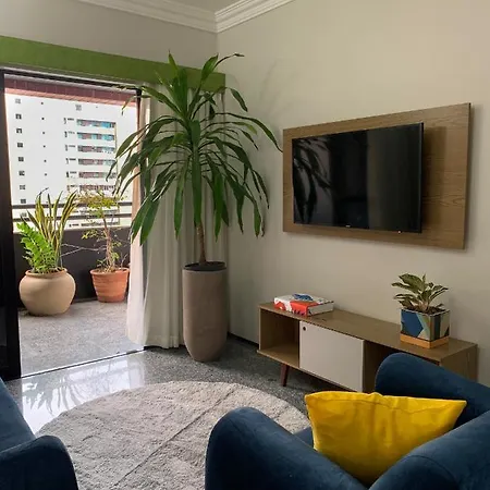 Apartamento Novo! Espacoso 2 Qts, Ampla Varanda Perto Do Mar *